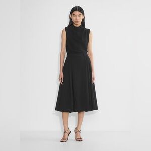 Aritzia Babaton Enterprise Midi new Black Business Casual Formal Evening Size 2